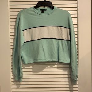 Forever 21 mint long sleeve shirt